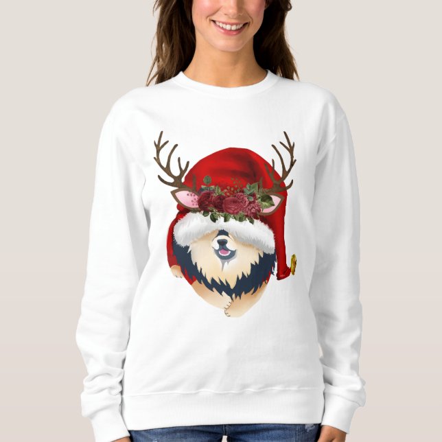 GNOME 4 THE HOLIDAYS - Finnischer Lapphund Sweatshirt (Vorderseite)
