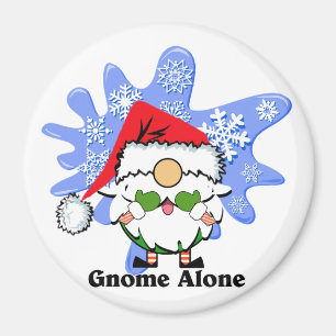 Gnome Alone Funny Christmas Film Parody Red Green Magnet