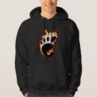 Gnome auf Feuer Hoodie