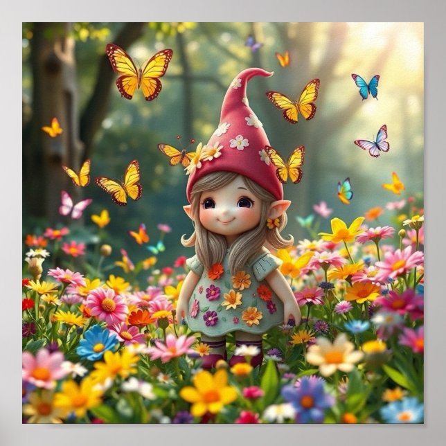 Gnome Behalte oder entwirft eigene Poster (Vorne)