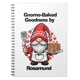 Gnome bei Zuhause-Design Notizblock