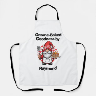 Gnome bei Zuhause-Design Schürze
