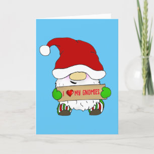Gnome Christmas Feiertagskarte