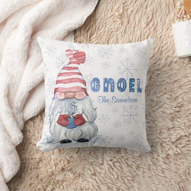 GNOME Christmas GNOEL Personalisiert Kissen (Decke)