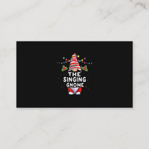 Gnome Christmas Pajamas Matching Family Gr Begleitkarte