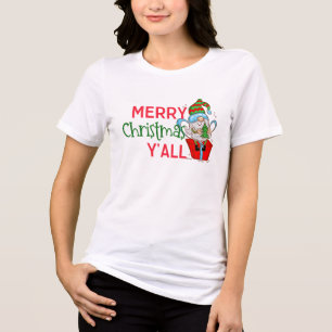 Gnome Christmas Shirt - "Merry Y'all" T-Shirt
