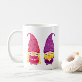 Gnome Couple anpassbar Kaffeetasse