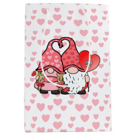 Gnome Couple Mittlere Geschenktüte