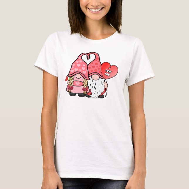 Gnome Couple T-Shirt (Vorderseite)
