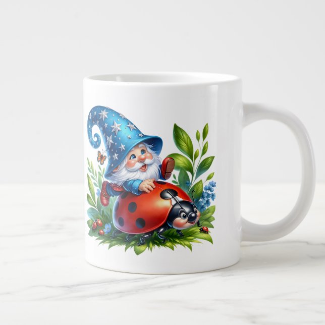 Gnome - Extra große Tasse (Rechts)