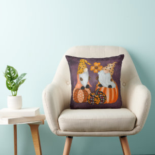 Gnome Fall Pumpkin Wohngestaltung Kissen