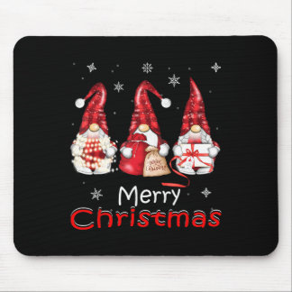 Gnome Familie Weihnachten für Frauen Männer Buffal Mousepad