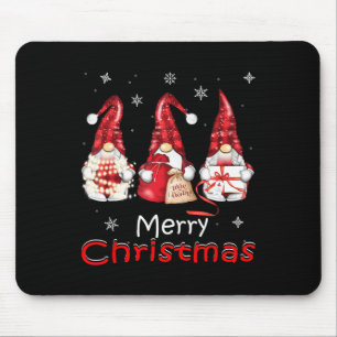 Gnome Familie Weihnachten für Frauen Männer Buffal Mousepad
