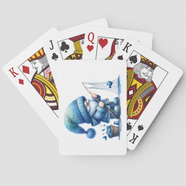 Gnome Fishing Cards Spielkarten (Rückseite)