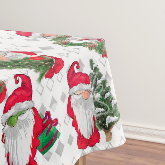 Gnome For Christmas  Tischdecke (Beispiel)