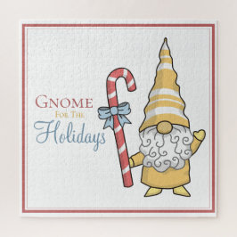 Gnome For The Holidays Festive Christmas XMas Puzzle