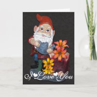 Gnome Foto Design Image I Love You