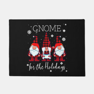 Gnome für das Holidays Buffalo Kariert 3 Gnomes Fußmatte