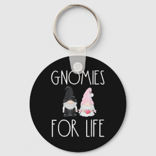 Gnome für das Leben Funny Wedding Gnome Bride Groo Schlüsselanhänger