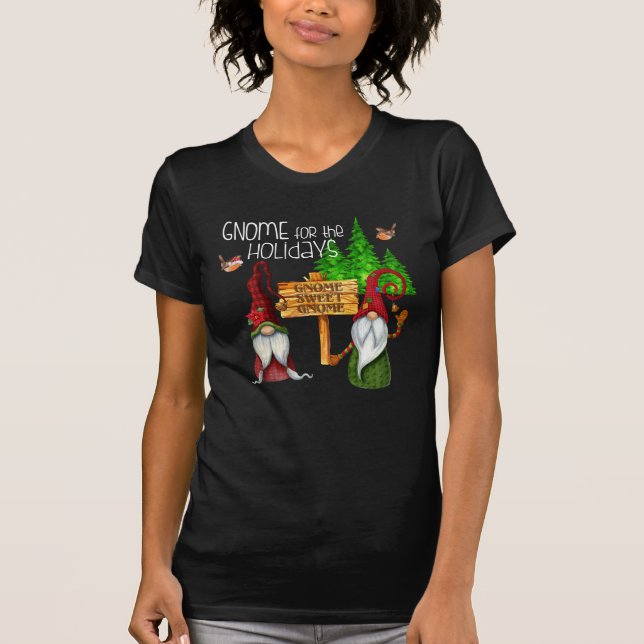 Gnome für das Weihnachtsgärten-Gnome T-Shirt (Vorderseite)