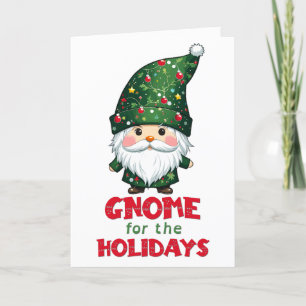 Gnome für den Urlaub Funny & Adorge Weihnachten