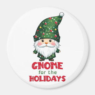 Gnome für den Urlaub Funny & Adorge Weihnachten Magnet