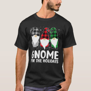 Gnome für die Feiertage Buffalo Karierte Gnomen Ch T-Shirt