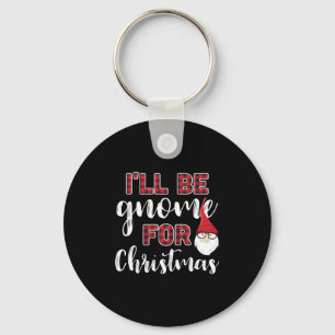 Gnome für Weihnachten Schlüsselanhänger