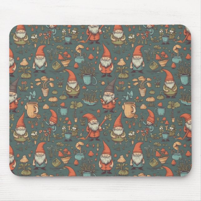 Gnome Garden Mousepad (Vorne)