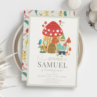 Gnome Garden Mushroom Green 1. Geburtstag