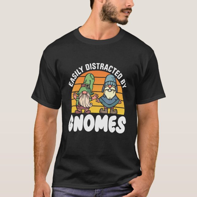 Gnome Gardening For Gnome  Gardener Gnomes Addict  T-Shirt (Vorderseite)