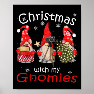 Gnome Geschenke Sonnige Weihnachtsfrauen Shirts 20 Poster