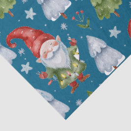 Gnome Geschenkpapier Aquamarine Farbe Seidenpapier
