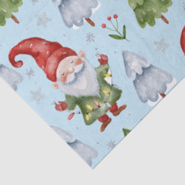 Gnome Geschenktafel Papier blau Farbe