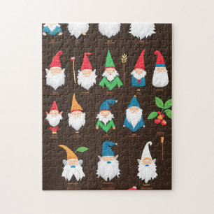 Gnome Grump Fest Puzzle - 252 Stücke