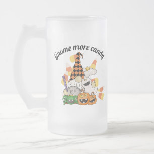 Gnome Here for Boos Mattglas Bierglas