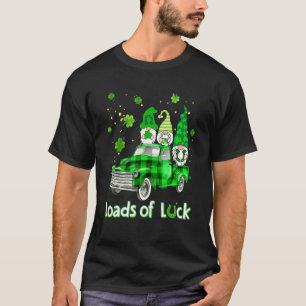 Gnome Höhlen Shamrock Hufeisen Irischer Gnom St. P T-Shirt