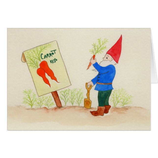 Gnome im Garten (Vorderseite (Horizontal))