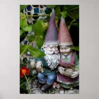 Gnome im Garten