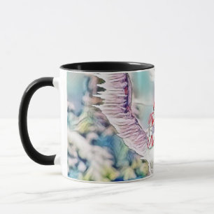 Gnome im Wasserfarbenbild im Schnee Tasse