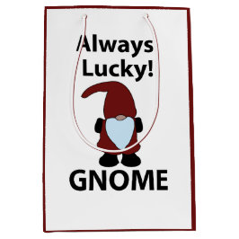 Gnome Immer glücklich Gnome Mittlere Geschenktüte