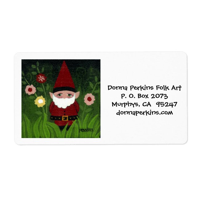 Gnome Labels (Vorne)