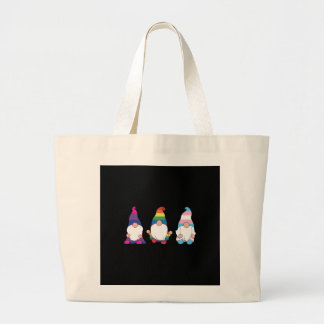 Gnome LGBTQ Bisexuelle Transsexuelle Allianz Jumbo Stoffbeutel