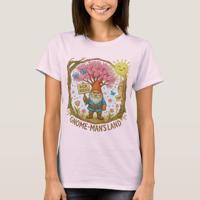 GNOME-MAN’S LAND T-Shirt (Vorderseite)