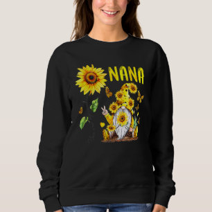 Gnome Nanna Sunflower Liebe Sweatshirt