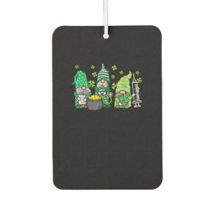 Gnome Nurses Saint Pattys Scrub Nurse St Patricks Autolufterfrischer