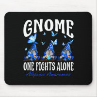 Gnome One kämpft allein Alopezie Bewusstsein 1