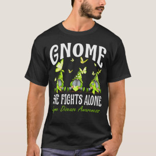Gnome One kämpft allein Lyme-Krankheit Bewusstsein T-Shirt