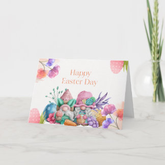 Gnome Osterkarte Feiertagskarte