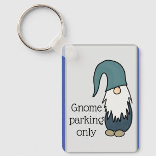 Gnome Parking Sign Schlüsselanhänger